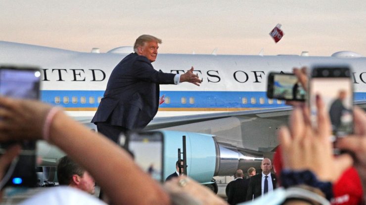 Donald Trump, forțat să țină cel mai scurt discurs din toată campania electorală. Guvernatorul din Minnesota, principala cauză