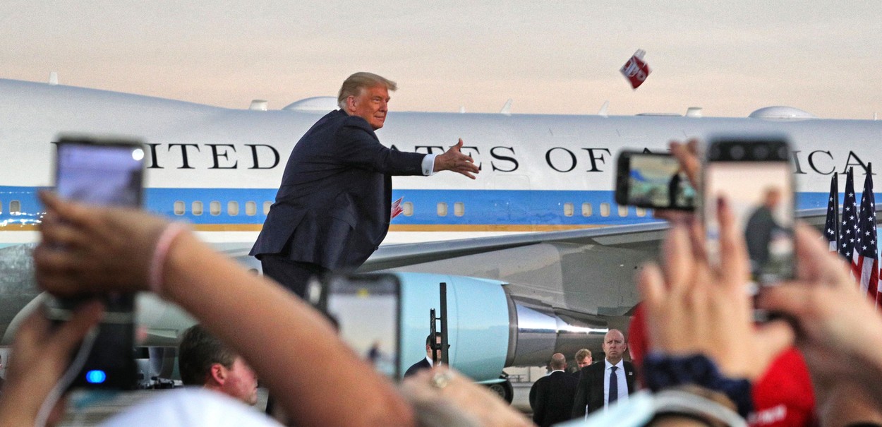 Donald Trump, forțat să țină cel mai scurt discurs din toată campania electorală. Guvernatorul din Minnesota, principala cauză