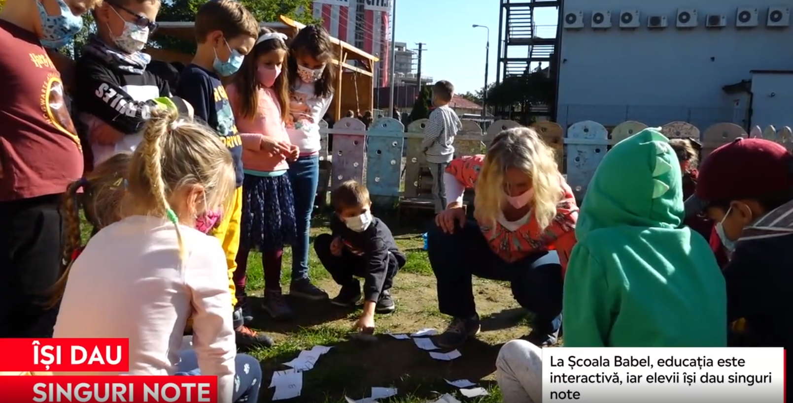 Școala în care elevii își dau note singuri. 200 de copii învaţă după modelul olandezo-flamand în Timișoara