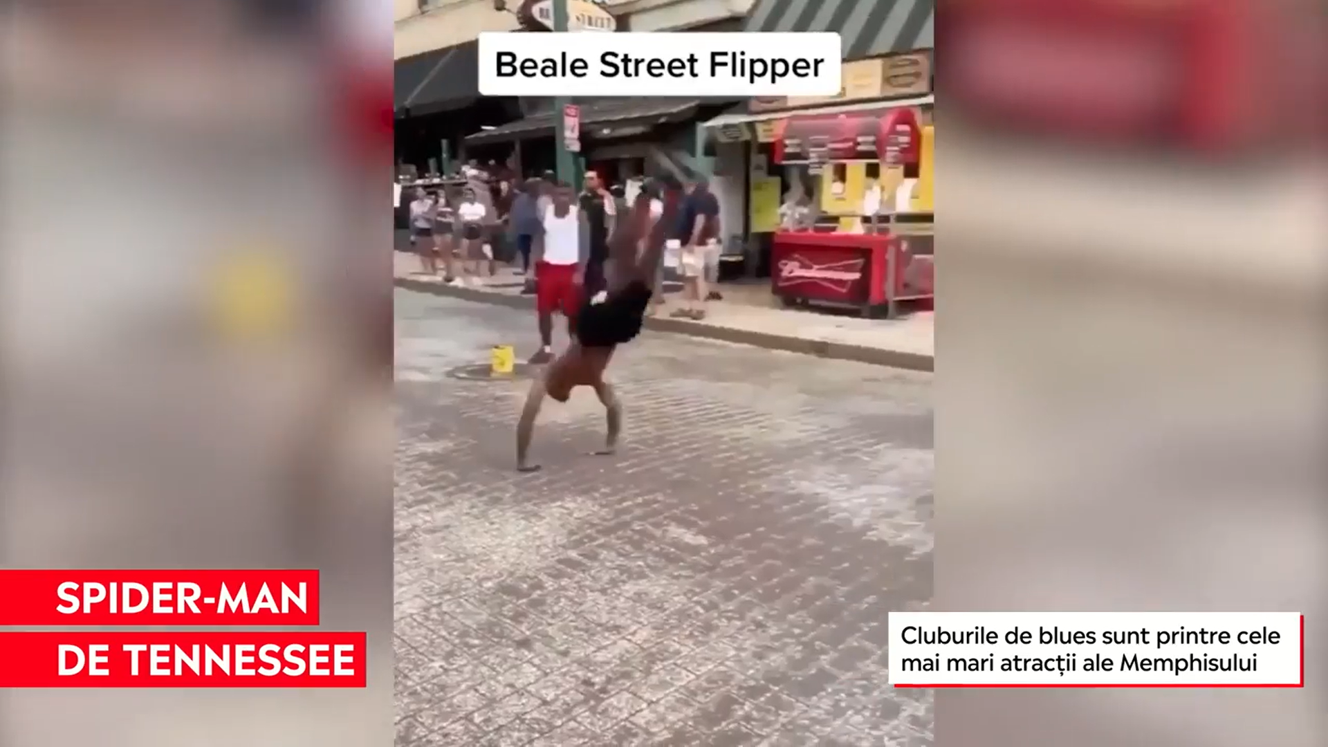 Spider-Man de Tennessee. Un american te învață cum să traversezi strada în salturi