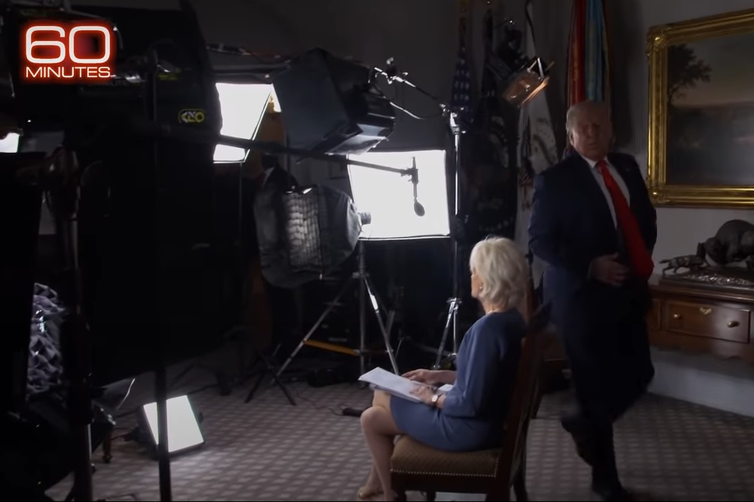 Momentul în care Donald Trump pleacă iritat din interviul „60 minutes”. VIDEO