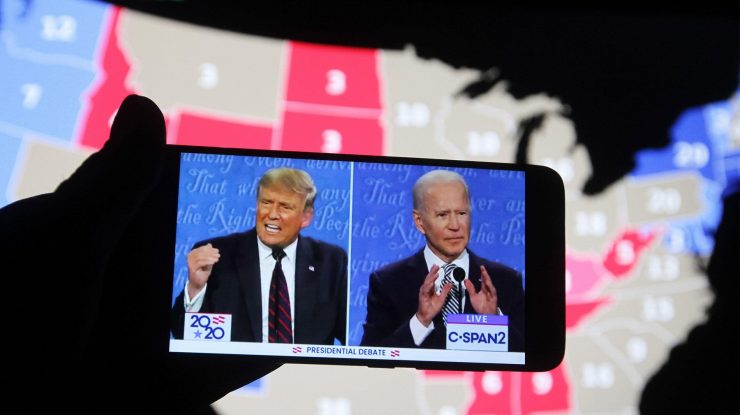 Trump nu vrea dezbatere virtuală cu Biden. Organizatorii au decis ca dezbaterea să fie online