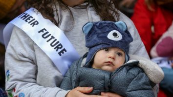 CLIMATE-CHANGE-CHILDREN-BABY