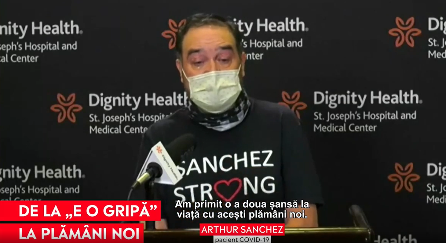Un american de 52 de ani a avut nevoie de transplant de plămâni după infecția cu COVID-19. Credea că este doar „o gripă”