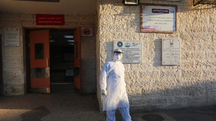 GAZA-STRIP-COVID-HOSPITAL