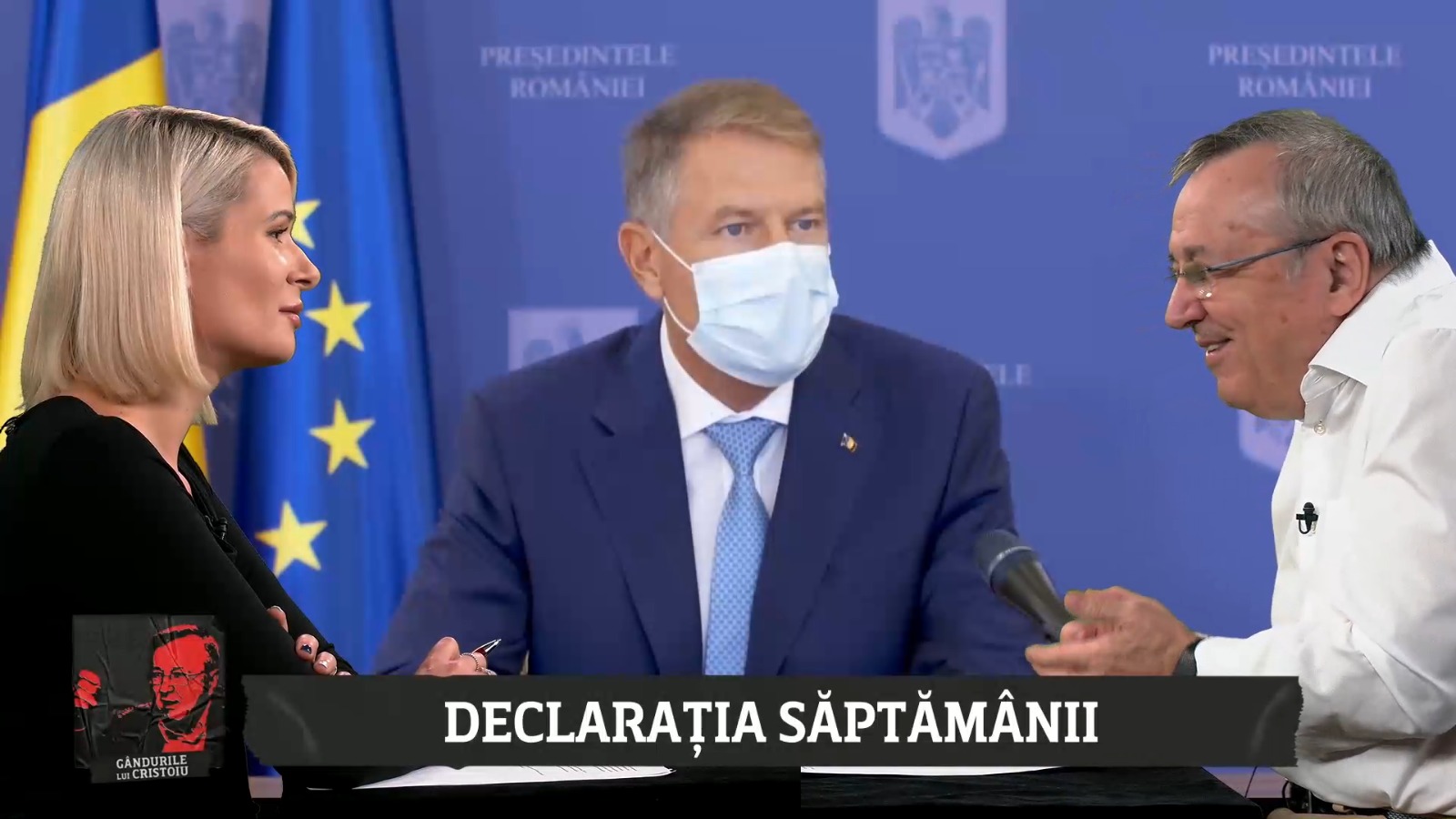 Gândurile lui Cristoiu: Fiecare își apără pielea. Singurul care nu-şi dă seama că e bine să taci este Iohannis