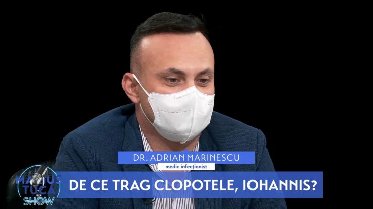 „Marius Tucă Show”. Adrian Marinescu: Ce se întâmplă în ultimele două săptămâni e maxim de ce a fost până acum, dar se poate și mai rău
