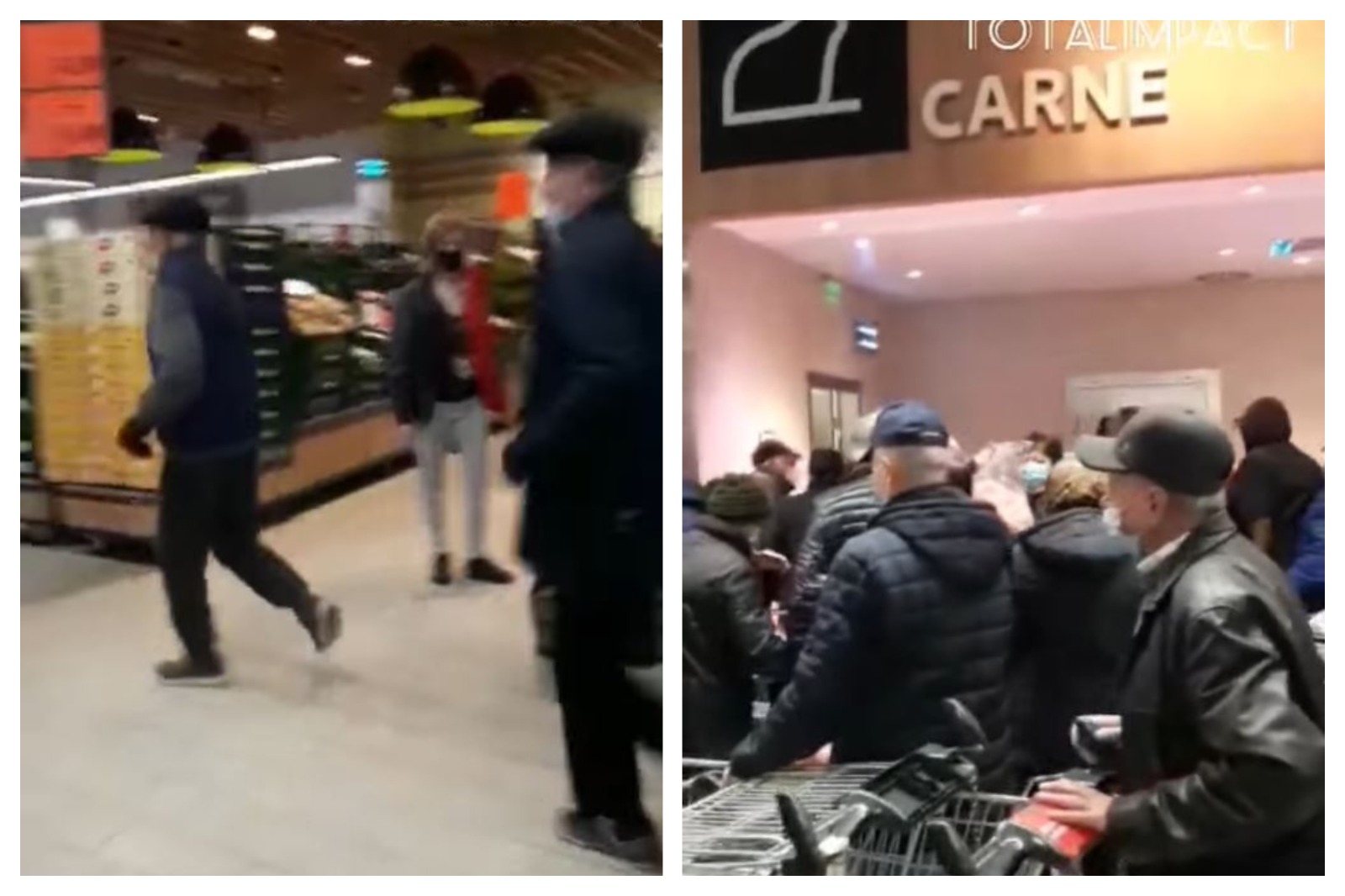 VIRAL Goana după reduceri. Sute de persoane s-au îmbulzit într-un supermarket din Alexandria pentru o ofertă la carne