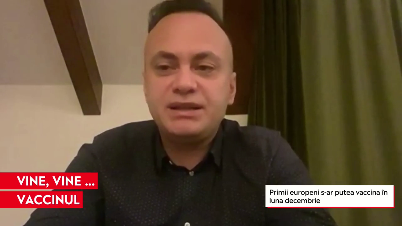 Adrian Marinescu: „După ce primim aprobarea finală de la EMA se poate face vaccinarea.” Care este strategia de vaccinare a României