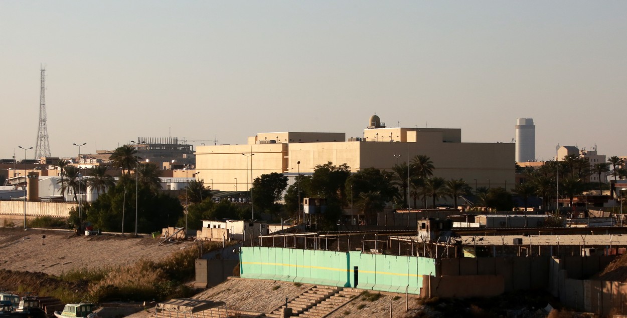 Ambasada SUA din Irak, ținta unui atac cu rachete Katiușa. FOTO și VIDEO