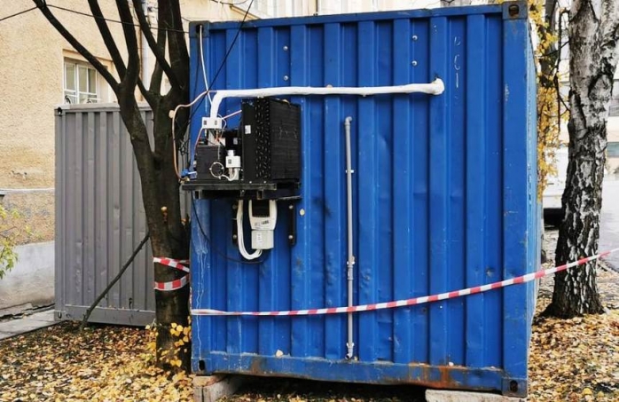 Un al doilea container a fost adus la Sibiu pentru persoanele decedate din cauza Covid-19