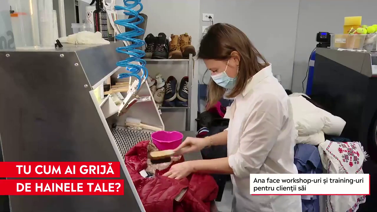 Afacerea lor este să aibă grijă de haine și de încălțăminte. Doi antreprenori au deschis business-ul în prima zi de stare de urgență