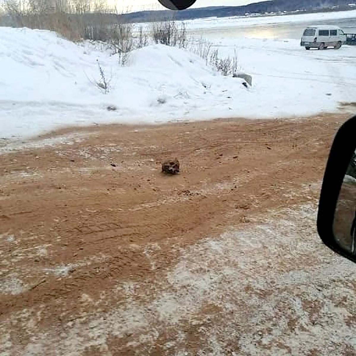Imagini șocante din Rusia. Un „drum al oaselor” a fost descoperit pe o autostradă înghețată din Siberia