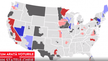 hartă voturi state-cheie