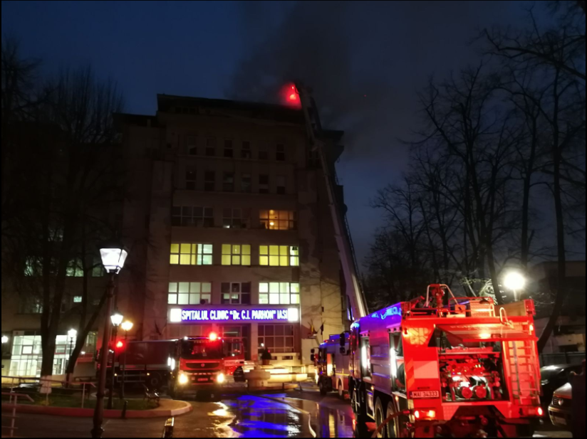 Mărturia unui medic care era de gardă în noaptea incendiului de la IBCV Iași, în urmă cu doi ani. „O noapte de coşmar”