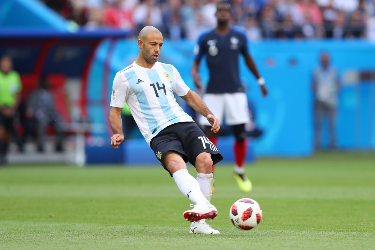 Javier Mascherano, jucătorul cu cele mai multe meciuri din istoria naţionalei Argentinei, și-a anunțat retragerea