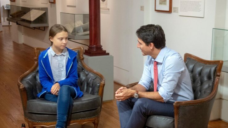 Justin Trudeau, păcălit că vorbeşte la telefon cu Greta Thunberg. Cum a căzut în capcana rușilor