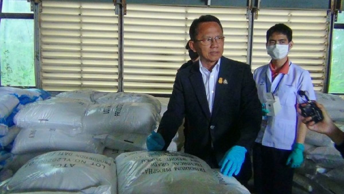 Thailanda: „Ketamina” estimată la 1 miliard de dolari, confiscată de autorități, s-a dovedit a fi agent de curățare