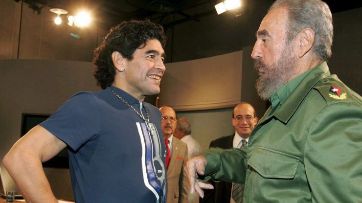 Prietenia și coincidența stranie dintre Maradona și Fidel Castro. Amândoi au murit într-o zi de 25 noiembrie
