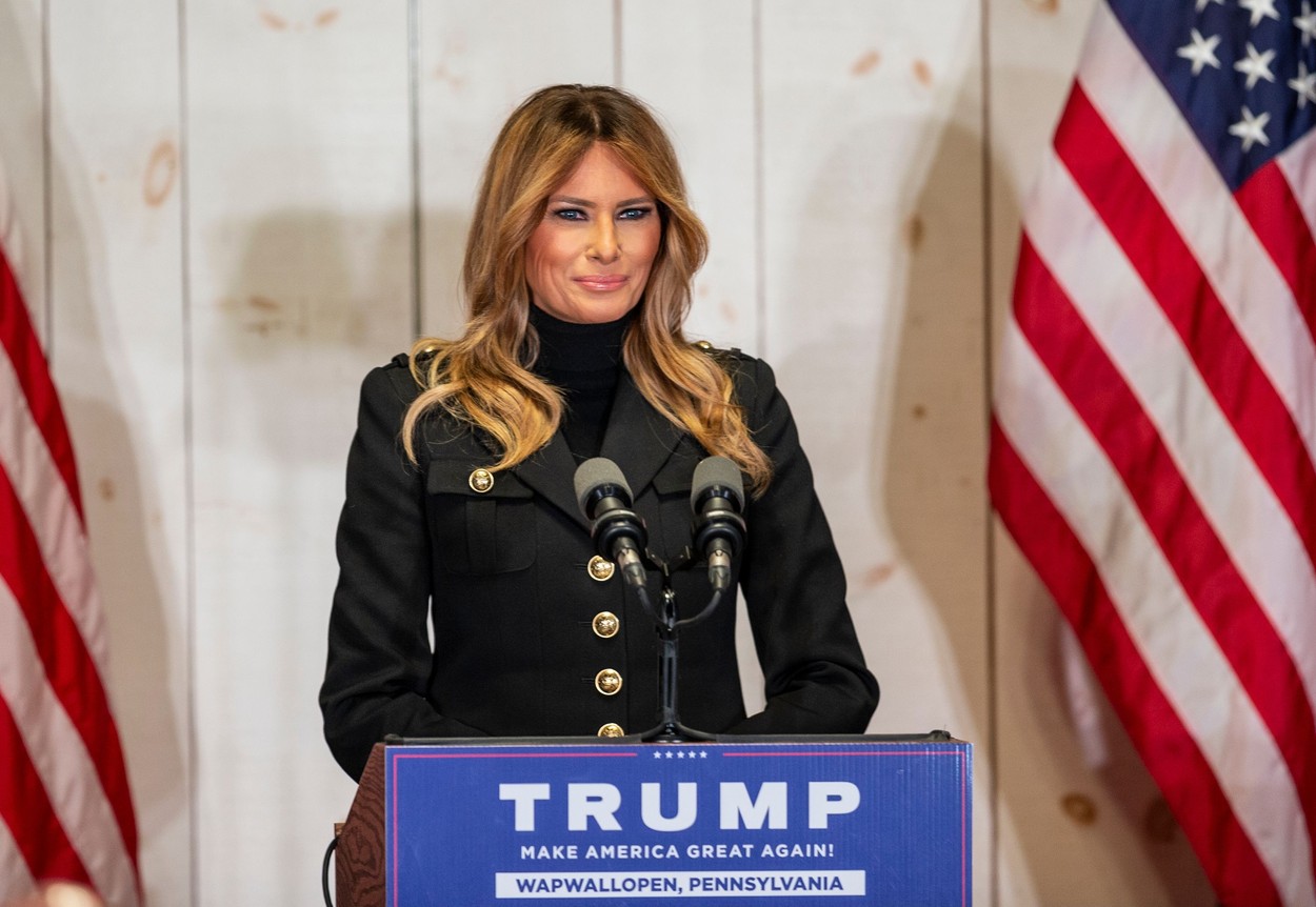 Ultimele zile de campanie în SUA. Discursul rostit de Melania Trump, pentru a-și susține soțul