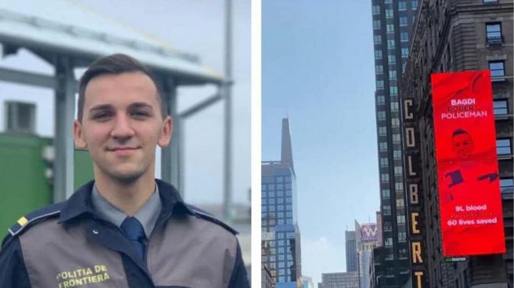 Un polițist român, vedeta unei campanii din SUA. Cum a salvat 60 de oameni în doar trei ani