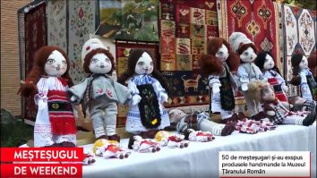 La Muzeul Național al Țăranului Român, meșteșugari și artiști din toată țara și-au expus produsele handmade