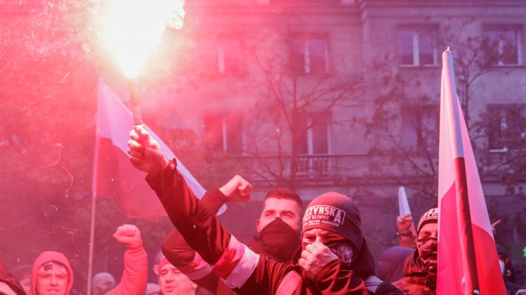 Violenţe în cursul unui marş de extremă-dreapta, în centrul Varşoviei
