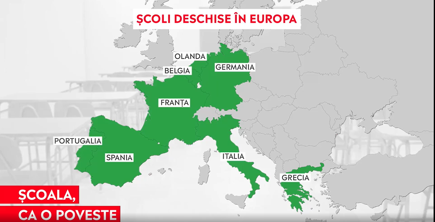 Orban consideră elevii „răspândaci”, alte țări lasă școlile deschise