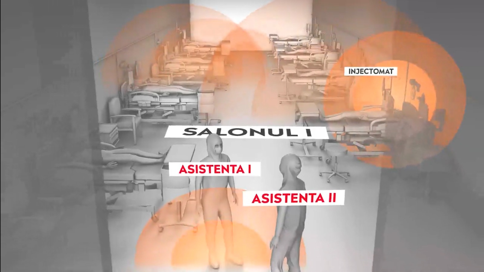 ANIMAȚIE GRAFICĂ. Cum s-a produs incendiul de la Spitalul din Piatra Neamț