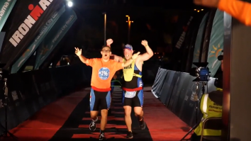 Prima persoană cu sindromul Down care termină un triatlon Iron man
