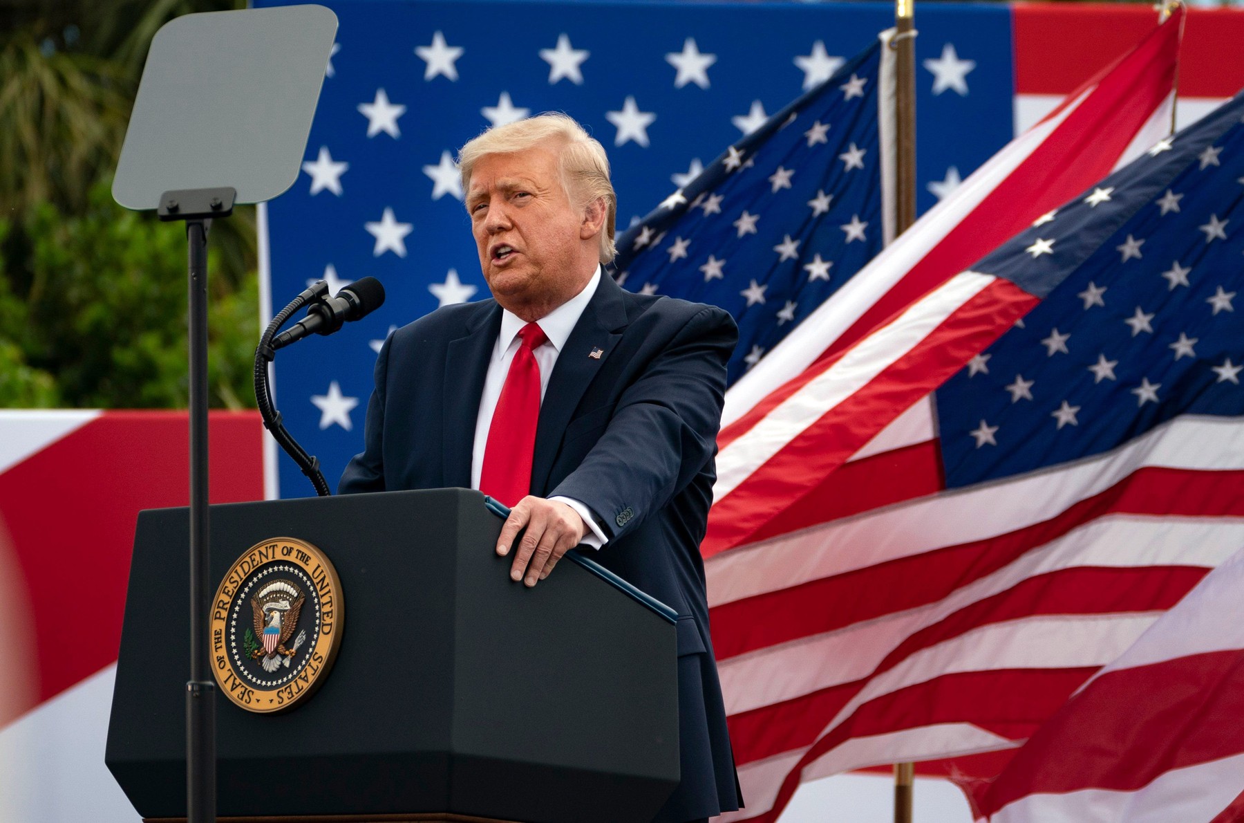 Donald Trump își joacă șansa până la capăt. Președintele în funcție al SUA explică de ce nu renunță