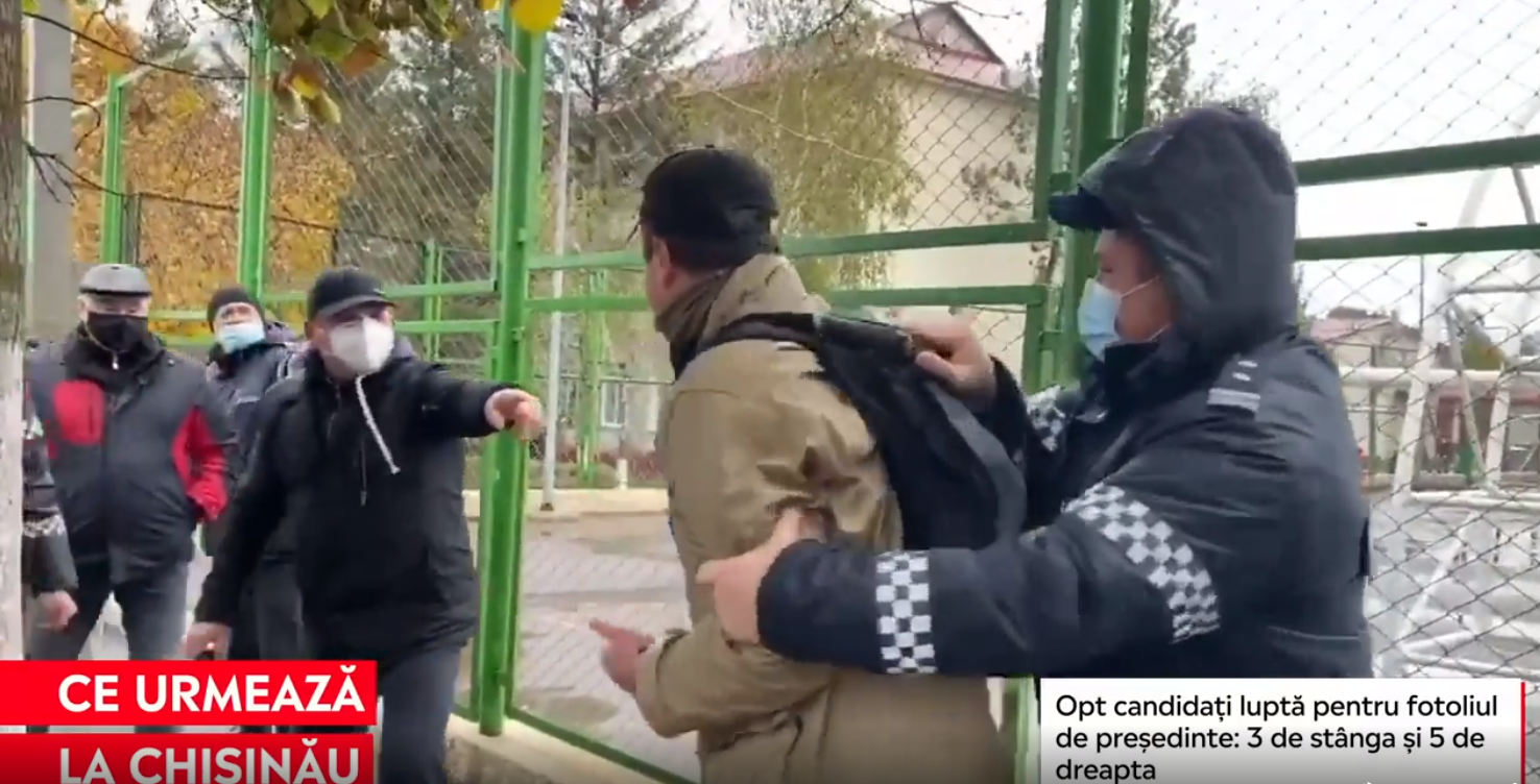 Incidente la alegerile din Rep. Moldova. Conflicte la Varnița unde vin să voteze transnistrenii. Poliția a intervenit