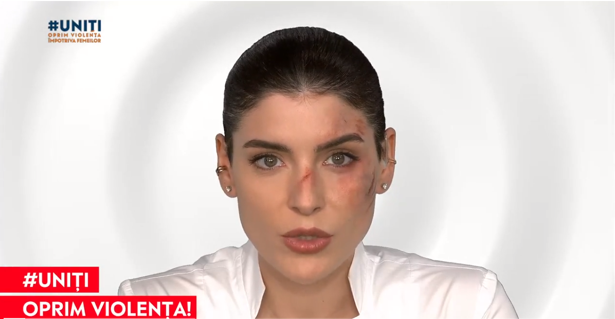 Uniți oprim violența împotriva femeilor, o campanie Aleph News. Making off