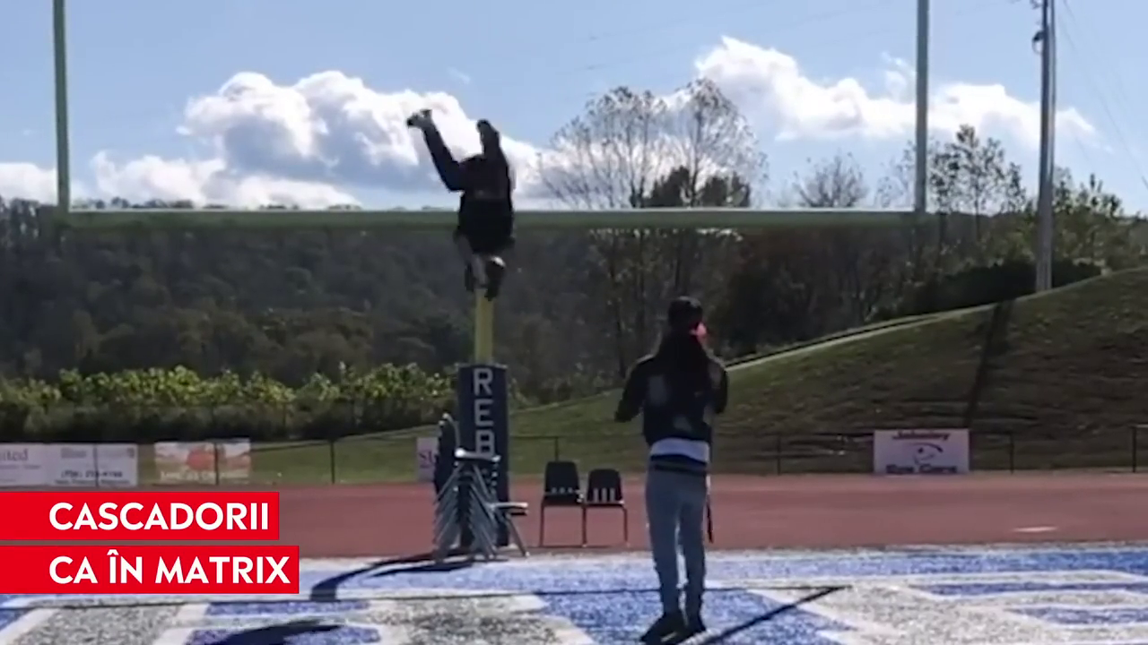 Matrix în viaţa reală. Cascadoriile unui american au devenit virale pe internet