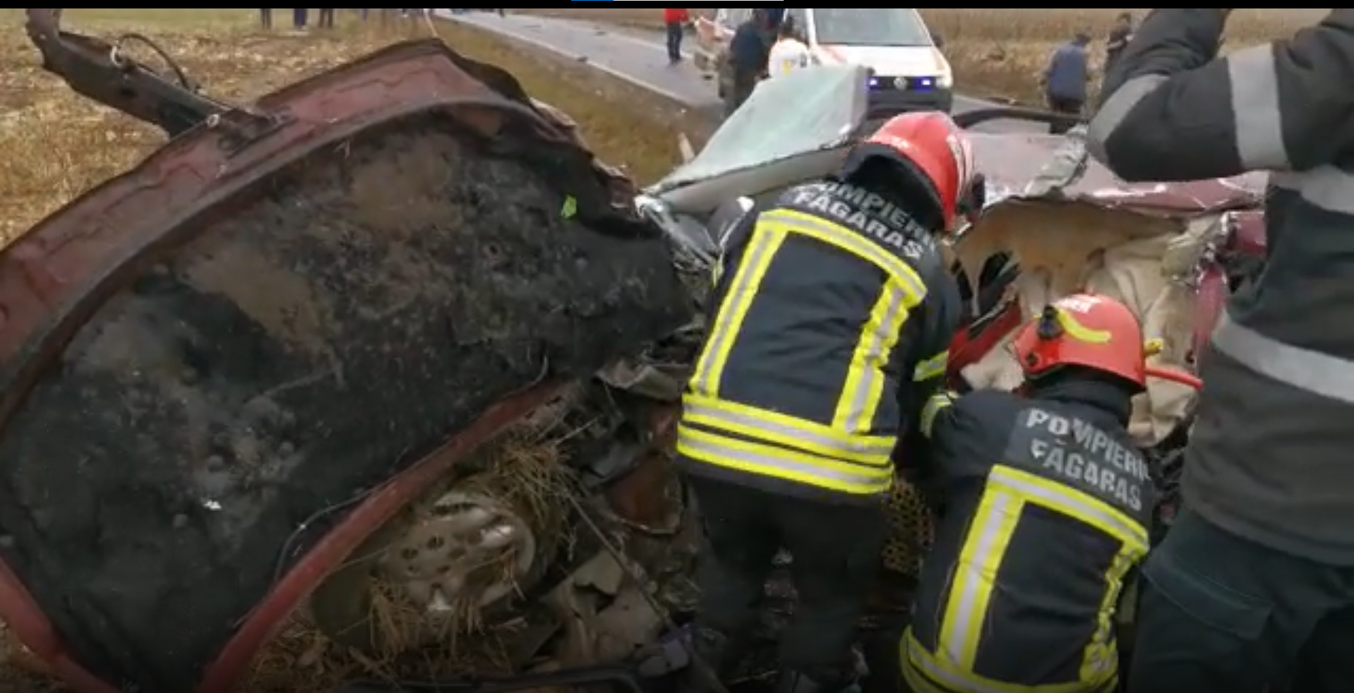 Două persoane decedate și un copil de trei ani în comă după un accident rutier grav în Brașov