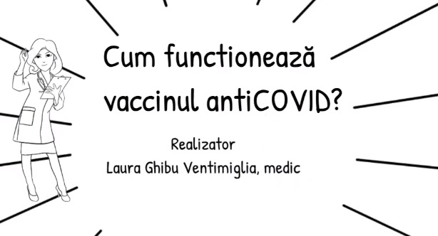 Astrid, o fetiță de 12 ani, îți explică cum funcționează vaccinul anti-Covid