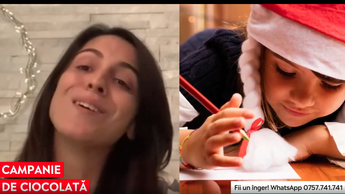 Cătălina, un înger de 32 de ani, începe o campanie pe viață. „Magia Sărbătorilor chiar există”