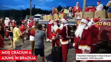 În Brazilia, Moș Crăciun a ajuns mai devreme: „Pandemia a venit să ne arate și să ne învețe să privim către ceilalți”