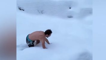 Cum scapă de stres Arne Haugland. Face asta de 2-3 ori pe săptămână, purtând doar slip