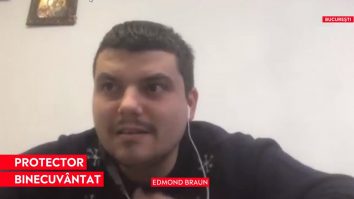 Edmond Braun, un tânăr din București, și-a luat un job în plus pentru a-i putea ajuta pe copiii nevoiași