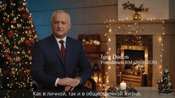 Televiziunile pro-ruse nu vor transmite mesajul de Anul Nou al președintelui Maia Sandu, ci mesajul lui Igor Dodon