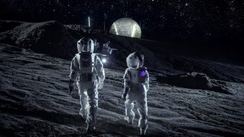 NASA vrea să construiască o bază permanentă pe Lună folosind o imprimantă 3D și praf lunar. VIDEO