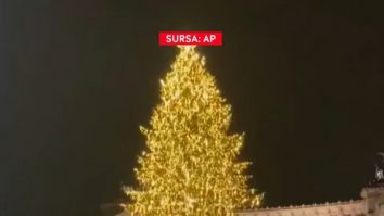 La Roma au fost aprinse luminile de Crăciun. Cât au costat decorațiunile și pomul