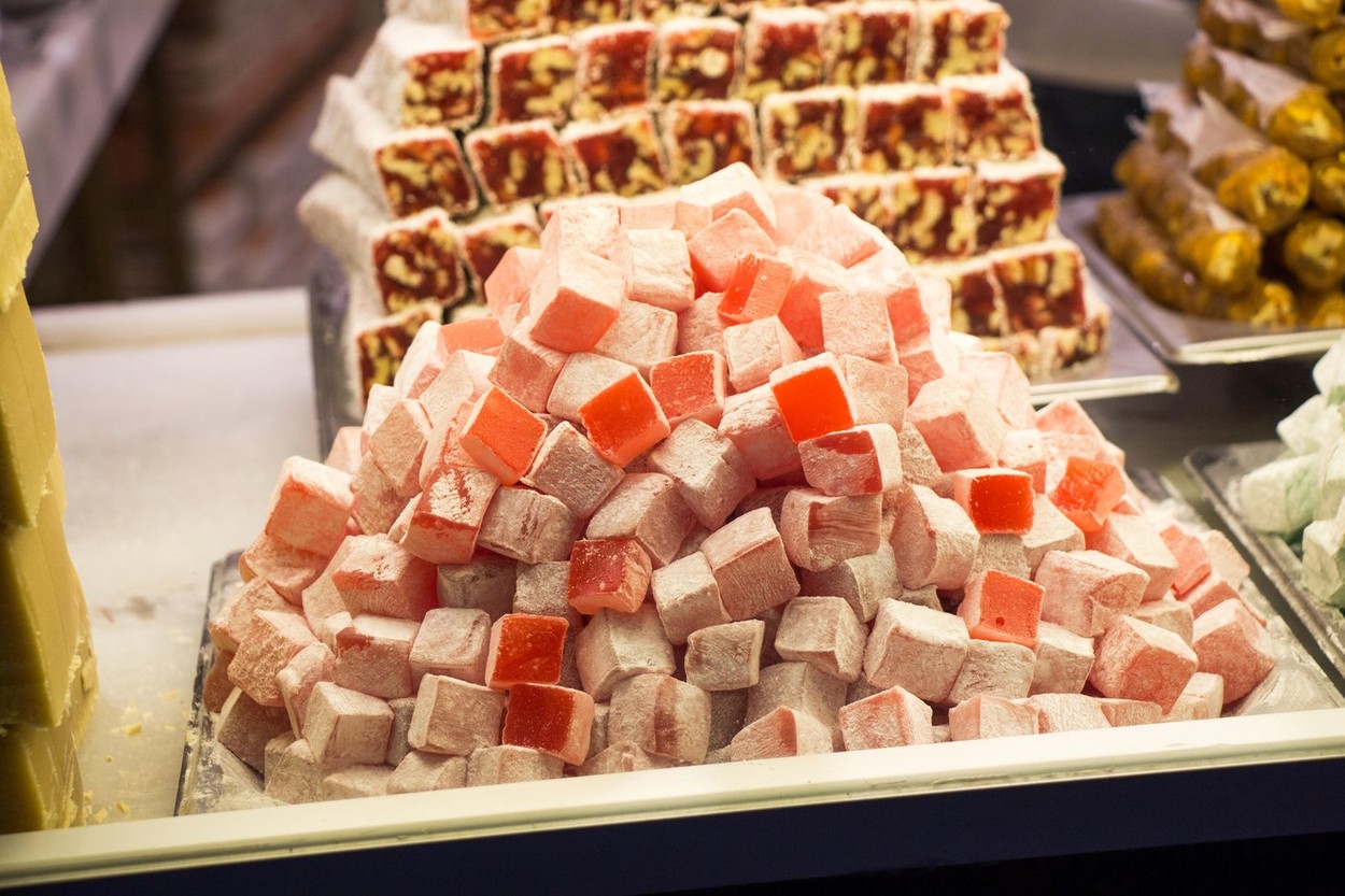 Haci Bekir, magazinul de dulciuri din Istanbul, are o tradiție de peste două secole. Este deschis din 1777