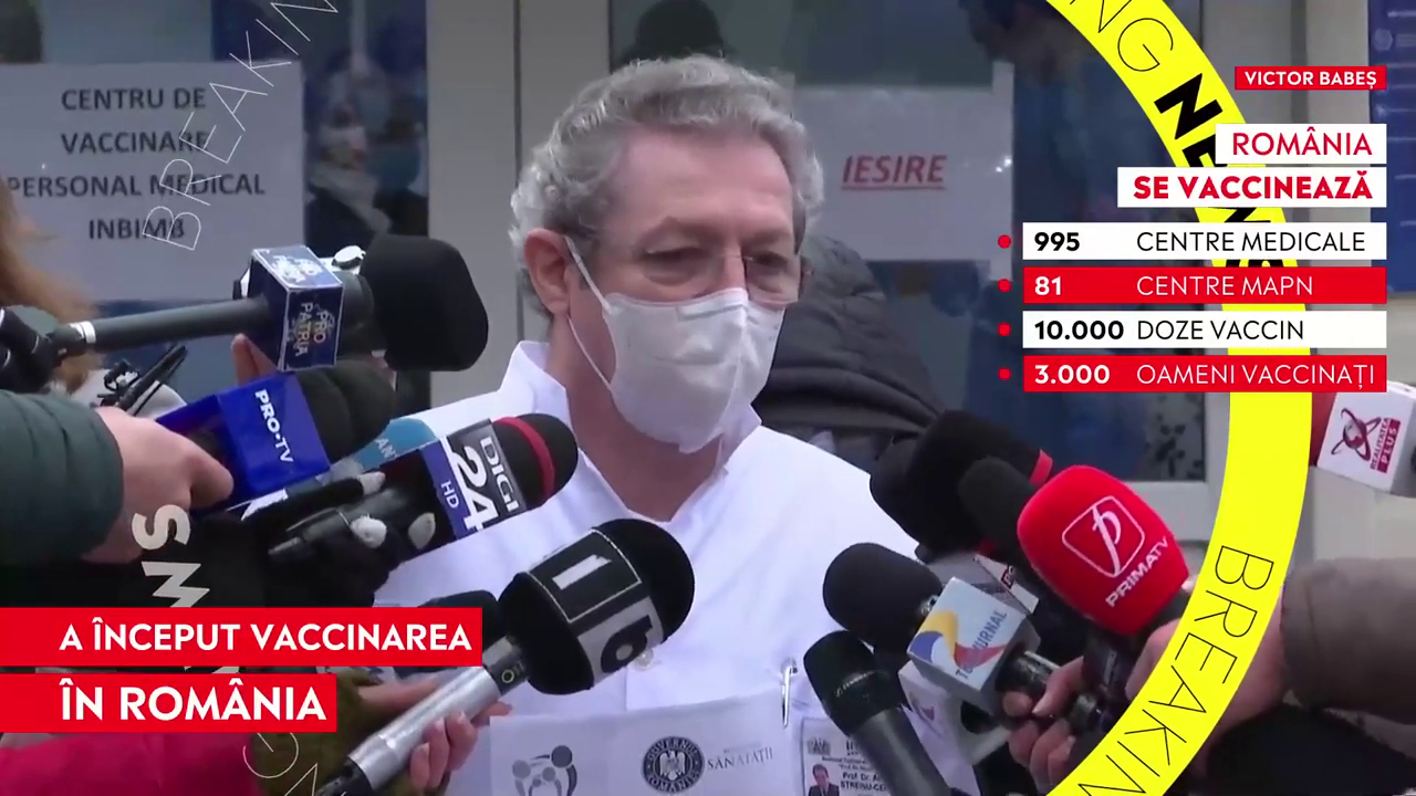 Adrian Streinu-Cercel: „Nu se pune problema să convingem pe cineva să se vaccineze. Dacă nu pricep că din acest virus se moare, e problema lor”