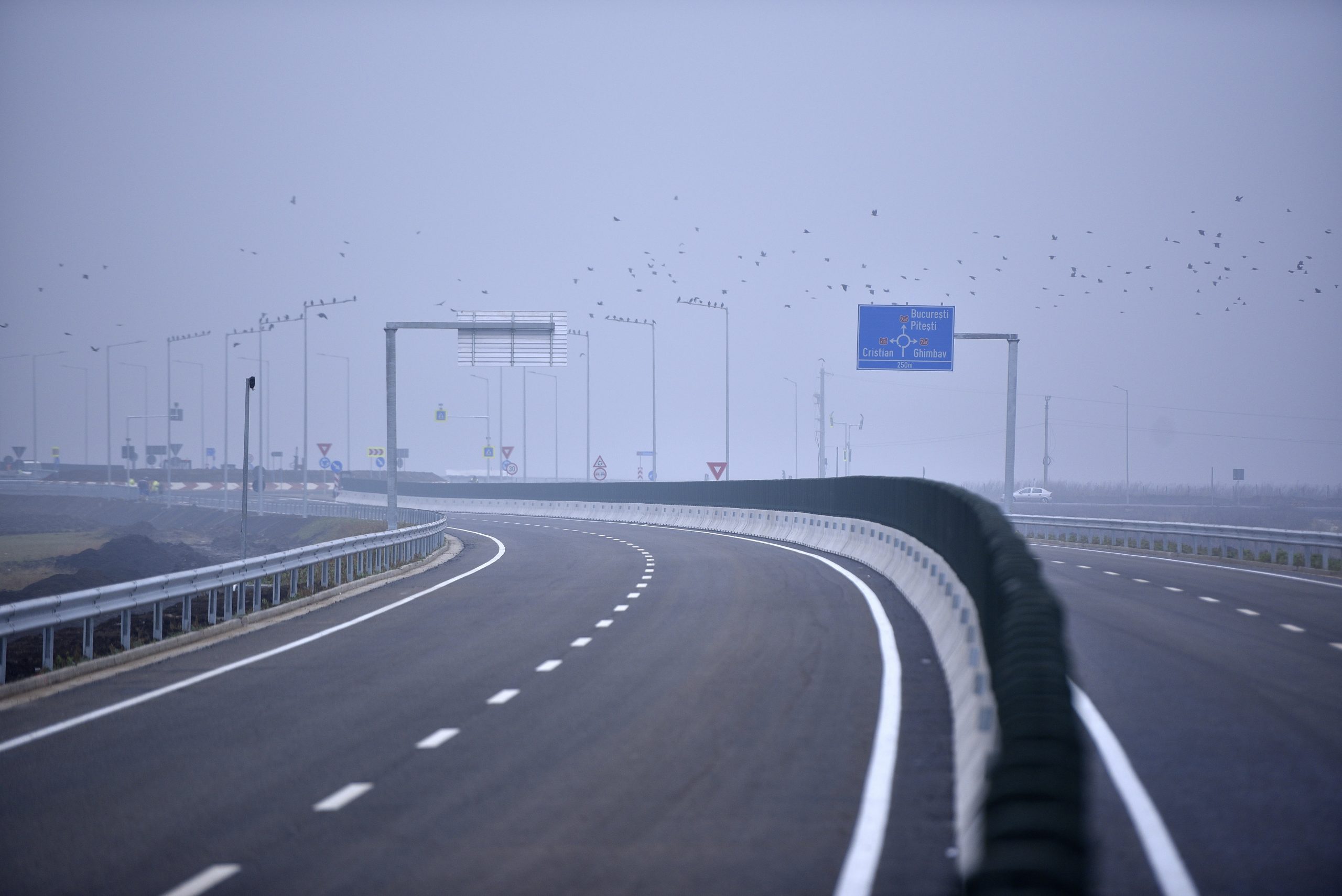 Un sector al Autostrăzii Ploiești – Brașov a fost dat în folosință. Ce lungime are tronsonul