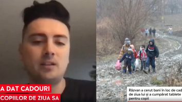 De ziua lui a dăruit, în loc să primească. Răzvan Balaban a strâns 7.000 de lei și a cumpărat tablete pentru copii nevoiași