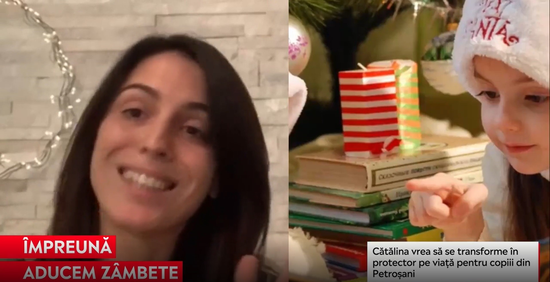 O tânără din Petroșani ajută copiii fără noroc, dar nu doar de Crăciun: „Încep această campanie pentru tot restul vieții mele“