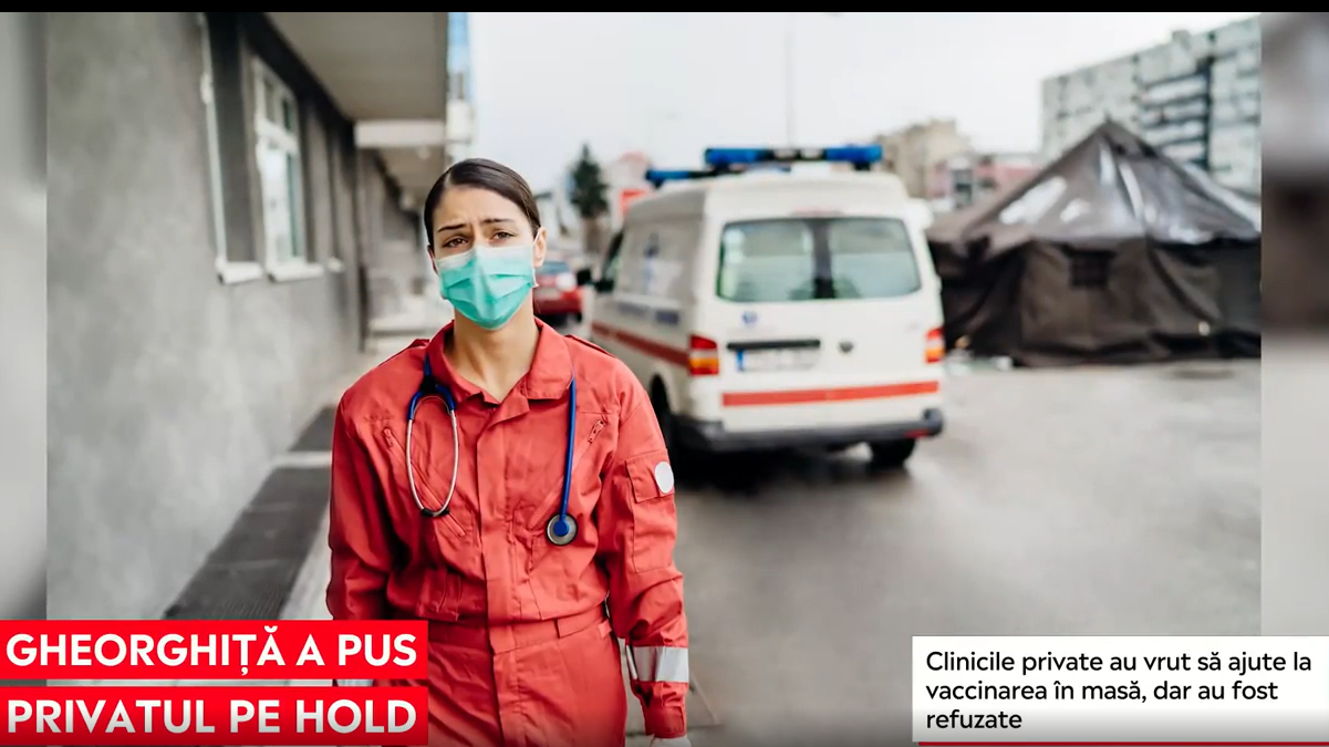 Clinicile private au vrut să ajute la vaccinarea în masă, dar au fost refuzate