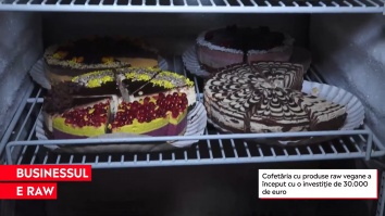 Cofetăria cu produse raw vegane care a început de la o investiție de 30.000 de euro. Preparate adaptate la nevoile clienților
